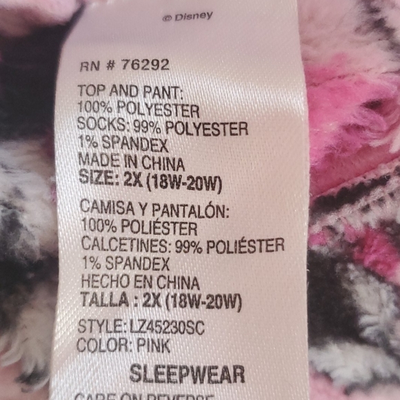DISNEY MINNIE MOUSE Pajamas - Picture 4 of 4